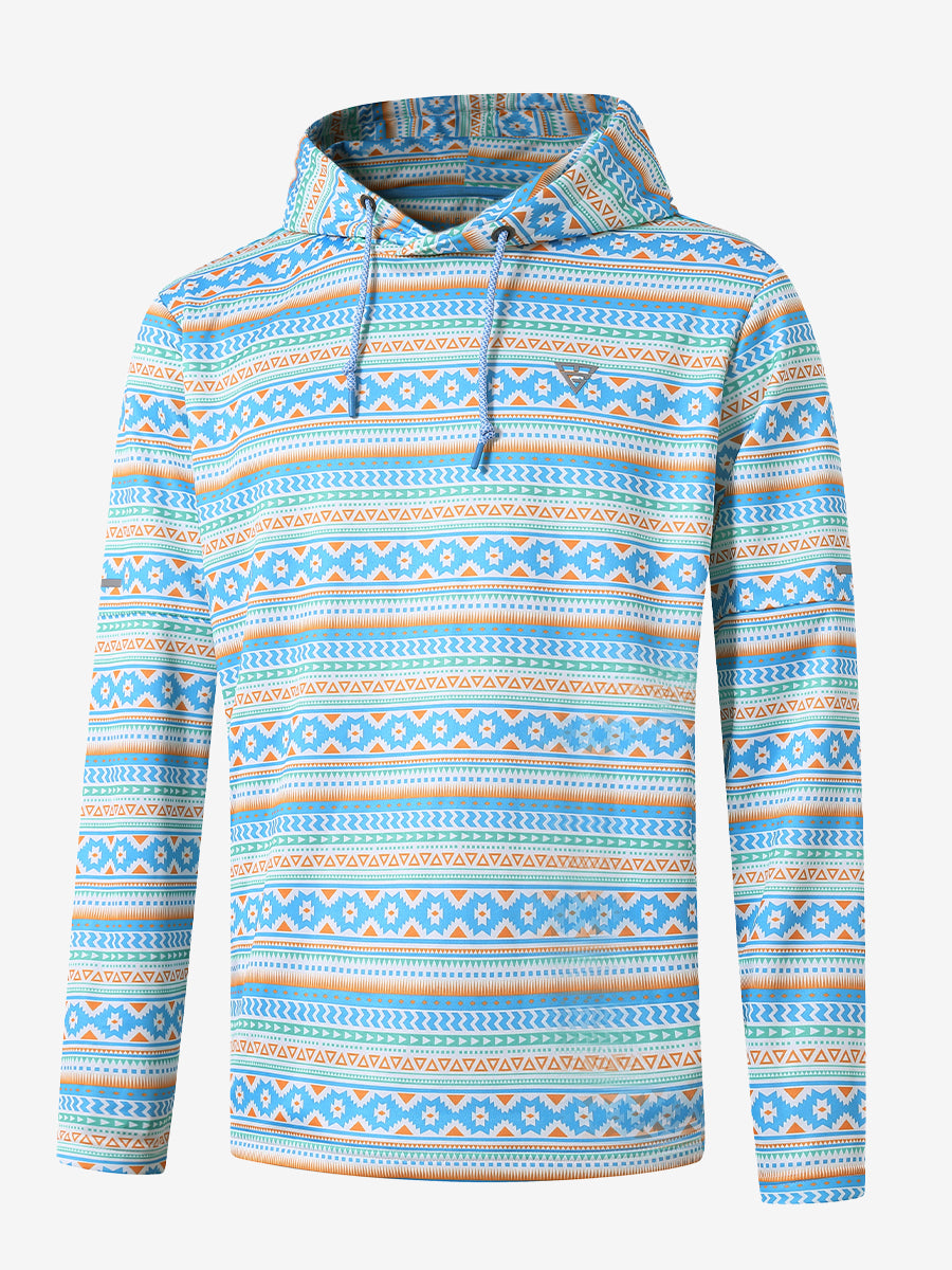 Trendy Print Fleece Hoodies