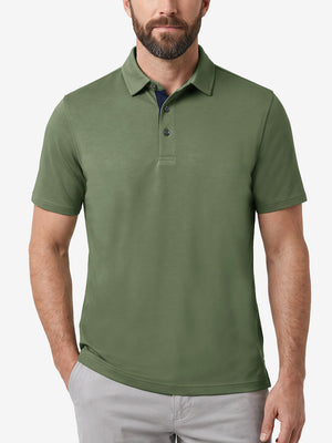 Ultra-comfort Slim Fit Roma Knit Polo Shirts