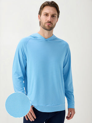 Pin Stripes Lightweight Hoodies Sweatshirts with Pockets