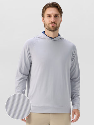 Pin Stripes Lightweight Hoodies Sweatshirts with Pockets