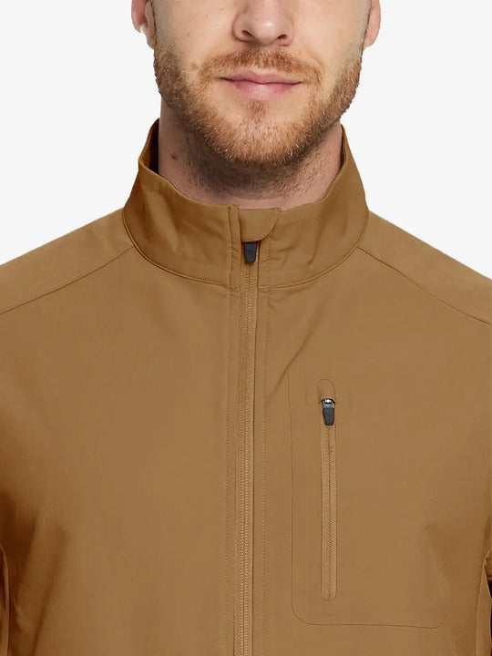 Windproof Golf Vests with Zip Pockets