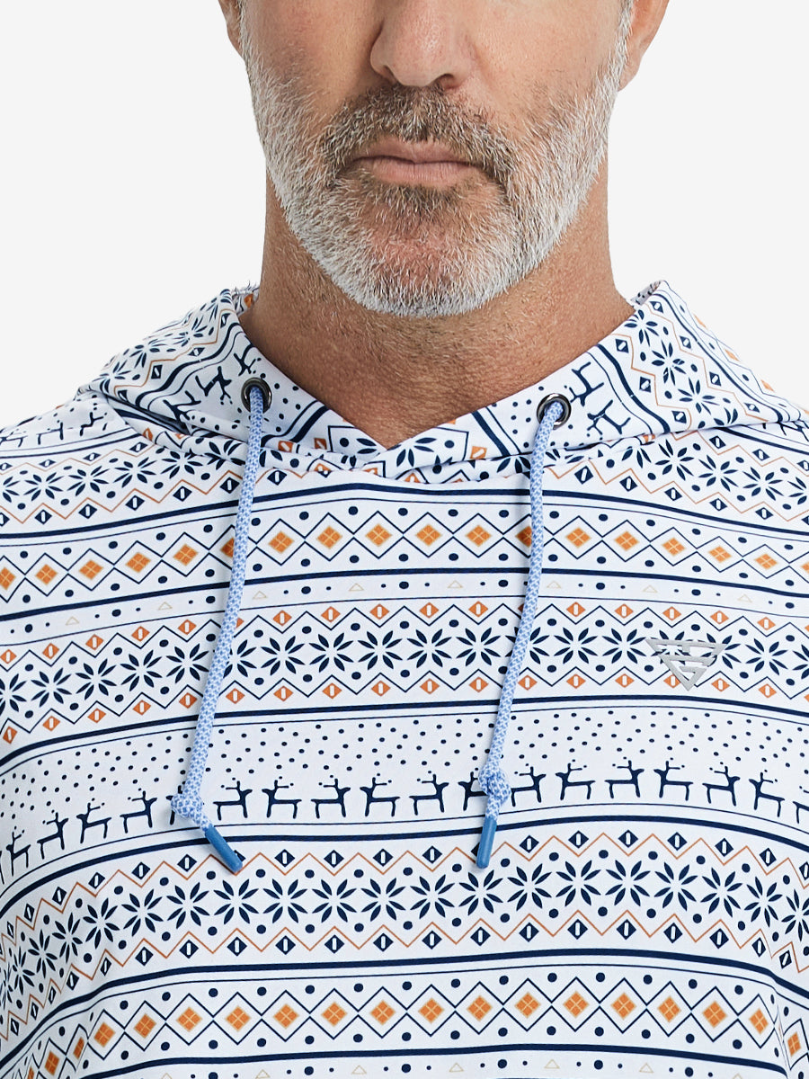 Trendy Print Fleece Hoodies