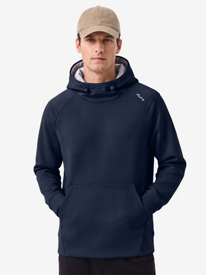 Athletic Casual Hoodie with Kangaroo Pocket