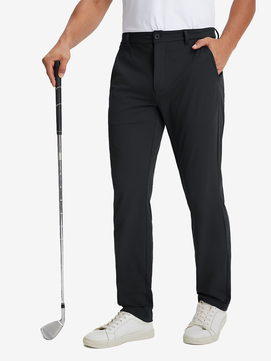 Soft Lightweight Casual Golf Pants with 5 Pockets