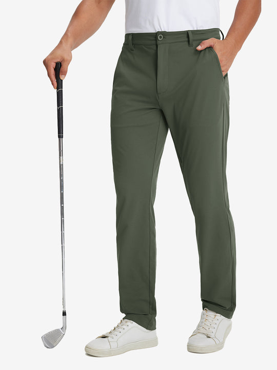 Soft Lightweight Casual Golf Pants with 5 Pockets