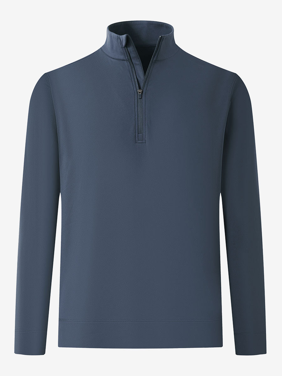 Ultra-Soft Brushed Fleece Lining Quarter zip Sweatshirt