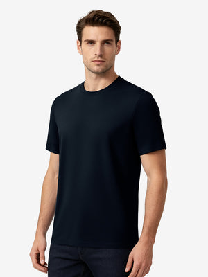 Men's Short Sleeve Slim Fit Roma Knit T-shirt