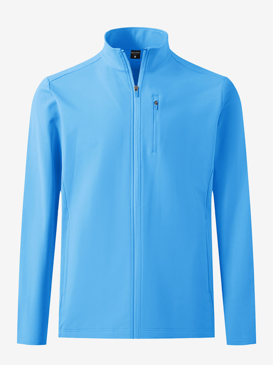 Lightweight Casual Fleece Jacket with 5 Pockets