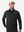 Heather Brushed Rib Knit Quarter Zip with 2 Pockets
