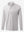 Ultra-Soft Brushed Fleece Lining Quarter Zip Sweatshirt in oyster grey, 3D product view