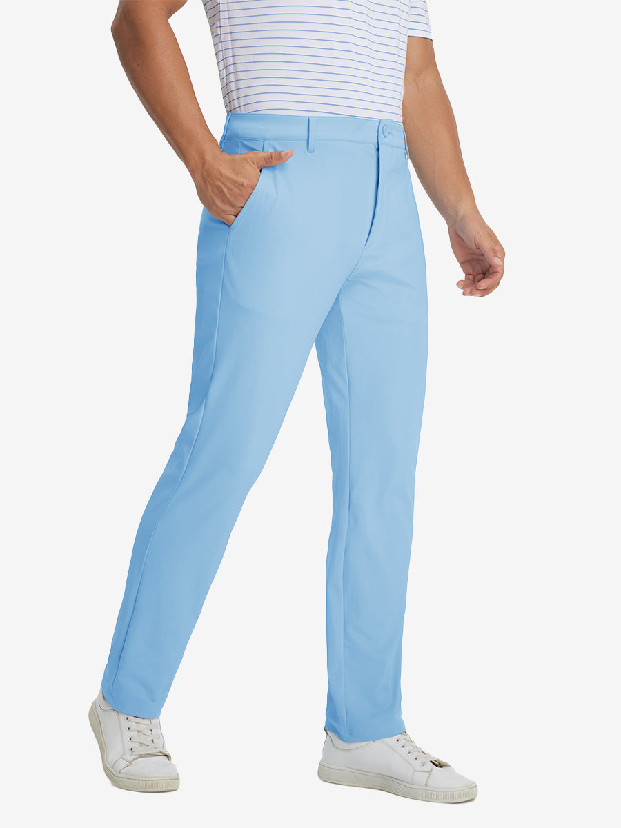 Soft Lightweight Casual Golf Pants with 5 Pockets