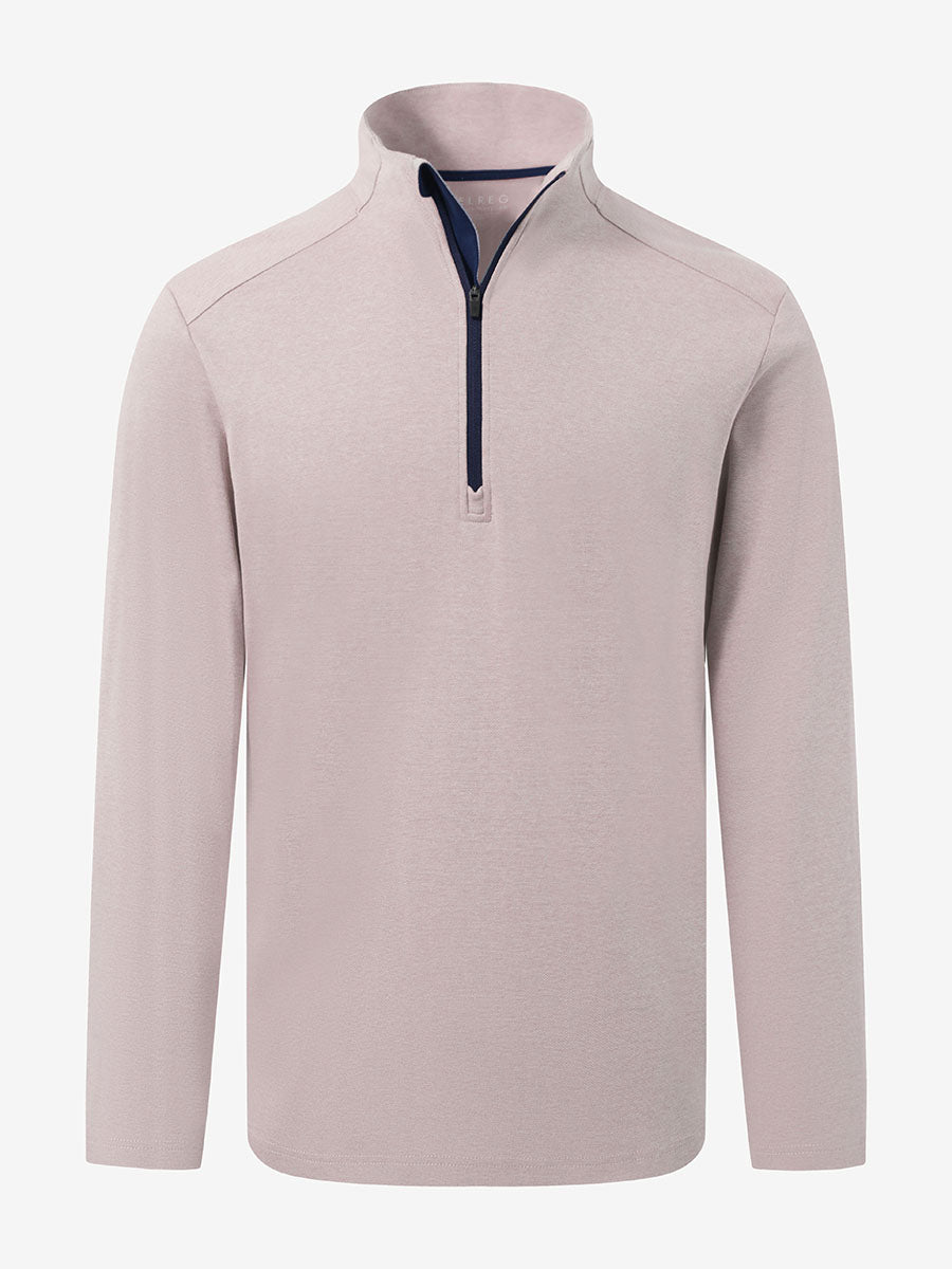 Performance Heather Golf 1/4 Zip Pullover