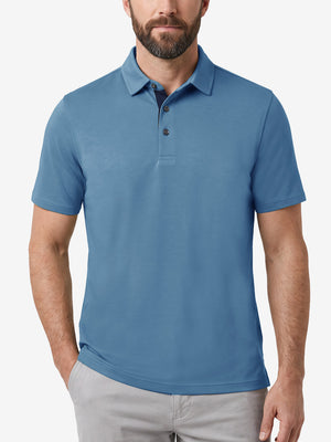 Ultra-comfort Slim Fit Roma Knit Polo Shirts