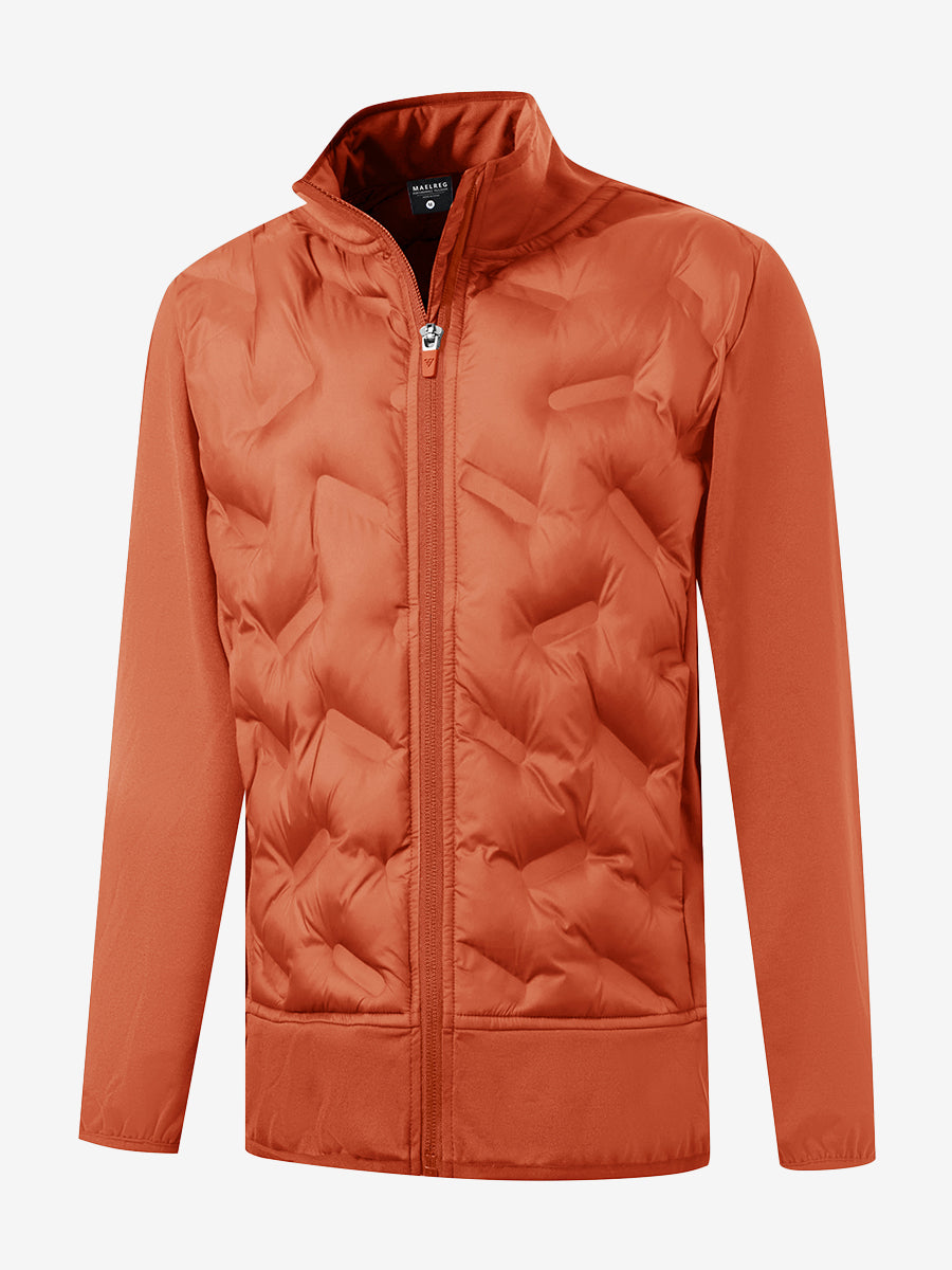 Boys Windproof Puffer Jacket with Pockets