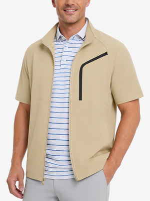 Lightweight UPF50+ Short Sleeve Golf Vests Jacket