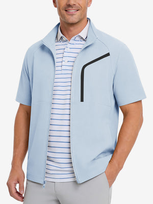 Lightweight UPF50+ Short Sleeve Golf Vests Jacket