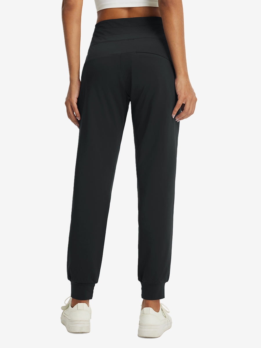 Women's Stretch Fleece Lined Athletic Joggers Sweatpants