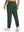 Water Resistant Comfy Fleece Golf Joggers in forest green, front lower body fit view