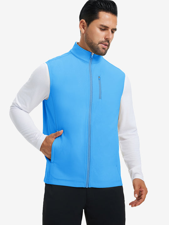 Water-Resistant Fleece Golf Vests