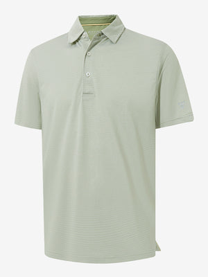 Comfy Breathable Pin-Stripe Golf Polos