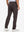 Golf Lightweight Fleece Lined Dress Pants in coffee brown, front lower body fit view