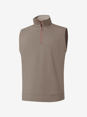 Lightweight Sleeveless Quarter Zip Golf Vest