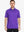 Front half-body view of male model in the Purple Everyday Classic Solid Polo, standing still