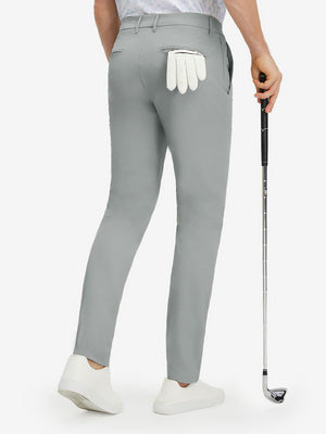 Stretch Cotton Golf Trousers with 5 Pockets
