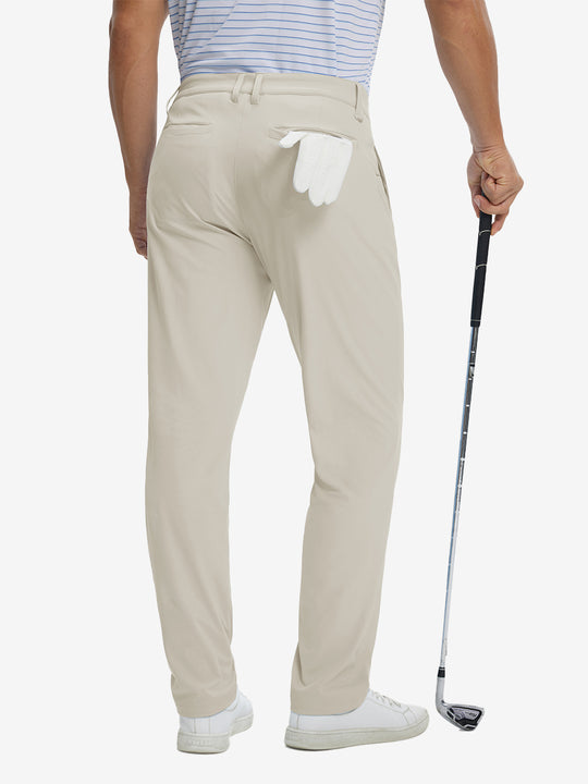 Soft Lightweight Casual Golf Pants with 5 Pockets