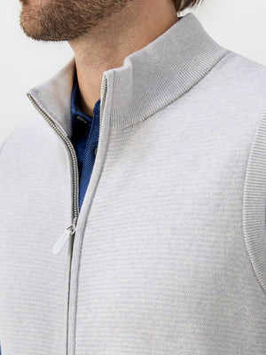 Luxury Wool Blend Warm Full Zip Vests
