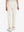 Boys Stretch Fleece Lined Casual Golf Pants in beige, back lower body view showing fit