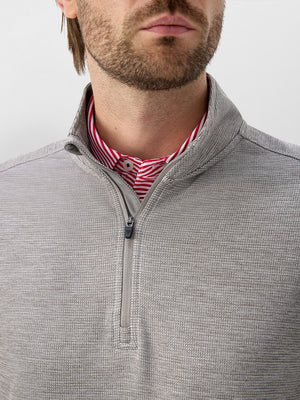Dry Fit Texture Golf Quarter Zip Pullover