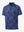 3D view of MAELREG Performance Jersey Print Polo in Navy Colorful Flower – breathable golf fabric