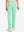 Boys Stretch Fleece Lined Casual Golf Pants in turquoise, back lower body view showing fit