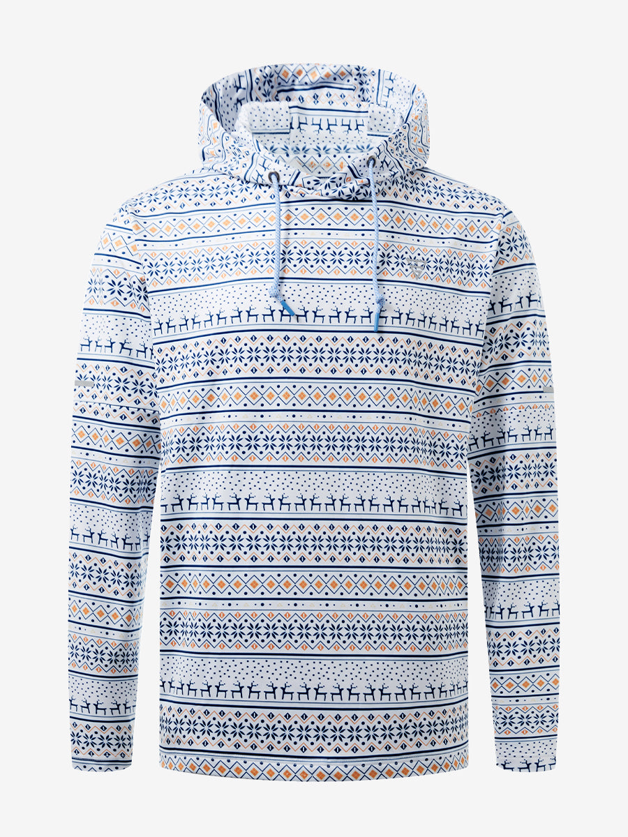 Trendy Print Fleece Hoodies