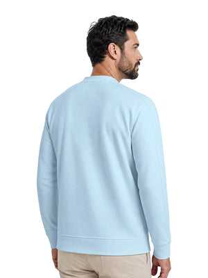 Crewneck Sweatshirt with Zip Pockets