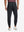 Lightweight Ankle-Zip Sweatpants with 4 Pockets in black, front lower body fit view