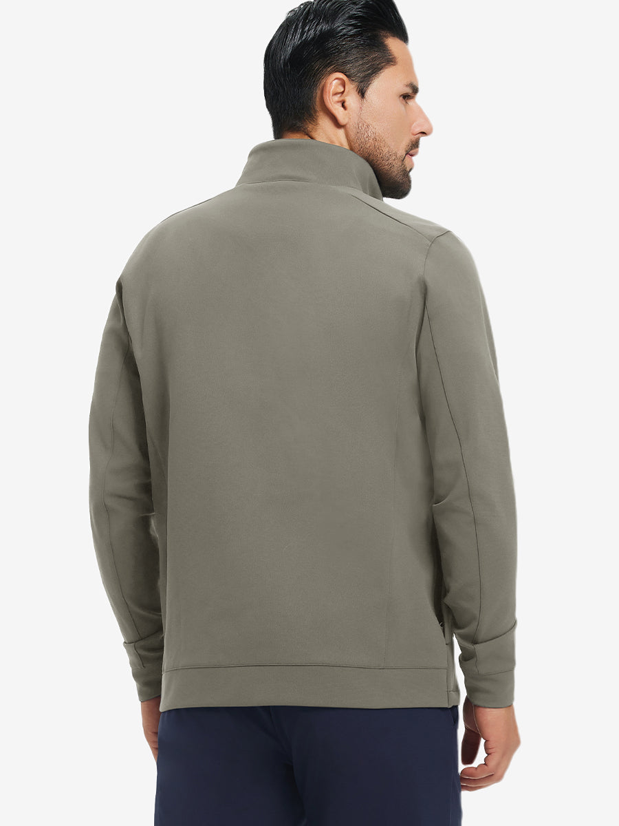 Water-Resistant Zip Up Golf Jacket