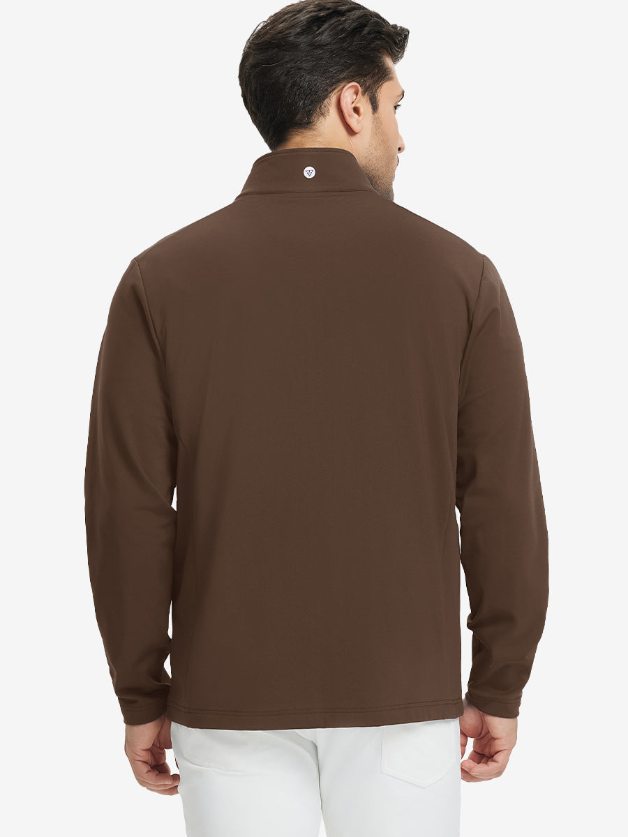 Lightweight Casual Fleece Jacket with 5 Pockets