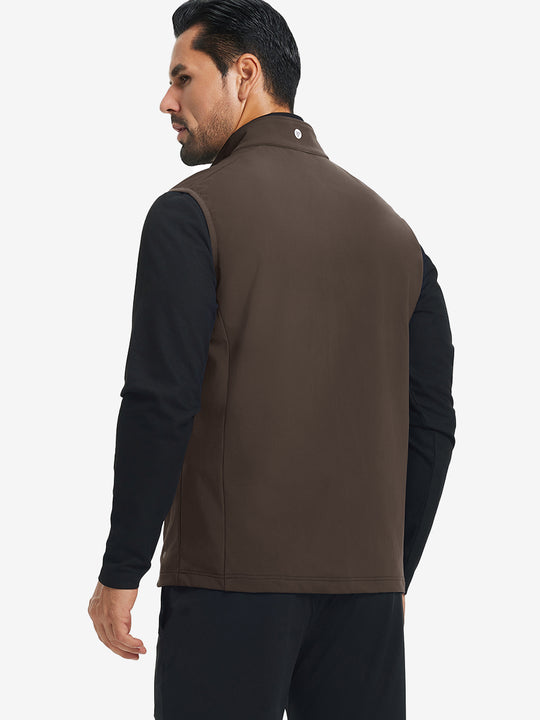 Water-Resistant Fleece Golf Vests