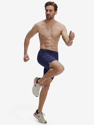 Breathable Running Shorts with 4 Zipper Pockets