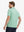 LIGHT GREEN Your Favorite Jacquard Polo back view, half body of model