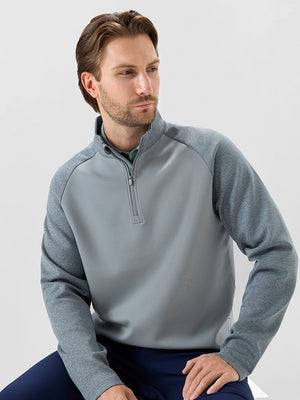 Colorblock Stripe Raglan Quarter Zip