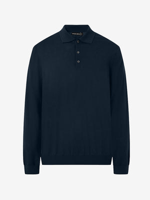Pure Merino Wool Knit Sweater Polo Shirts