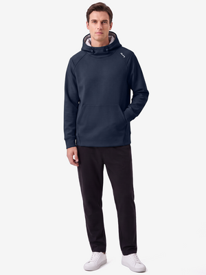 Athletic Casual Hoodie with Kangaroo Pocket