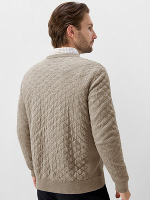 100% Cotton Knit Crew Neck Sweatshirt