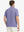 Rear half-body view of Everyday Solid Jersey Polo in LAVENDER, showing clean lines and fit.