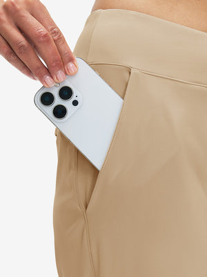 Women's Lightweight High Waisted Golf Pants