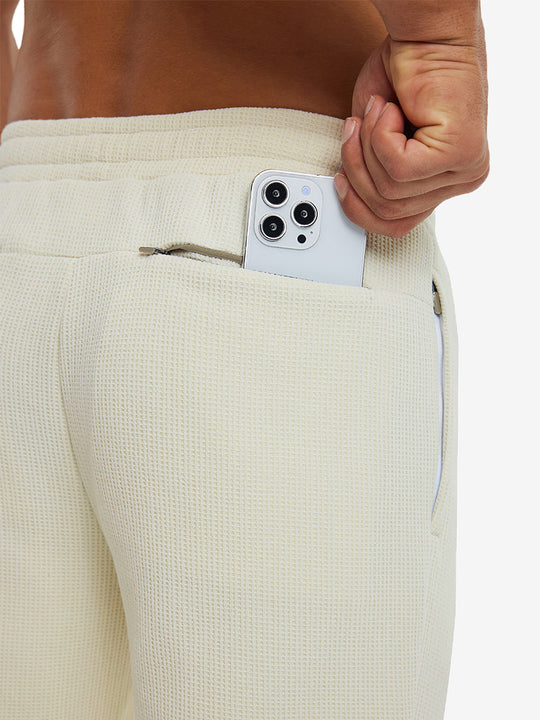 Soft Sweatpants with 4 Zipper Pockets