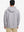 Back upper look of the exclusive print kangaroo hoodies in light purple, showing fit and shoulder line.